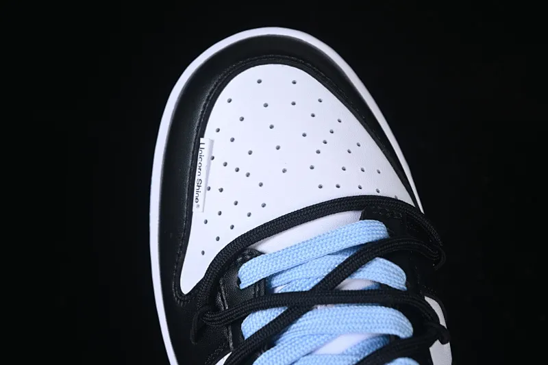 All categories Nk SB Dunk Series Nk SB Dunk Low High-end customized low-top sneakers Nike SB Dunk Low white, black and blue straps low-top casual sneakers DD1391-100